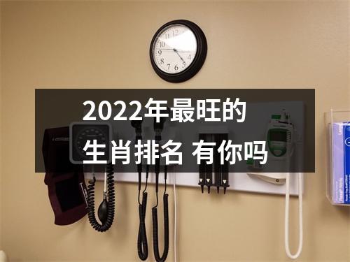 2025年旺的生肖排名有你吗