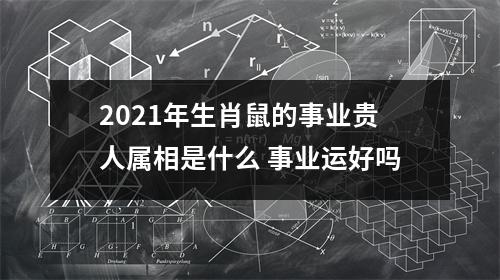 2021年生肖鼠的事业贵人属相是什么事业运好吗