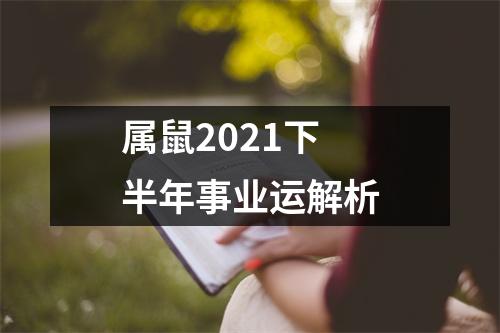 属鼠2025下半年事业运解析