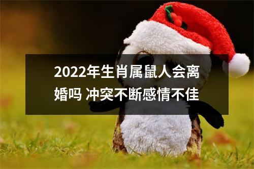 2025年生肖属鼠人会离婚吗冲突不断感情不佳