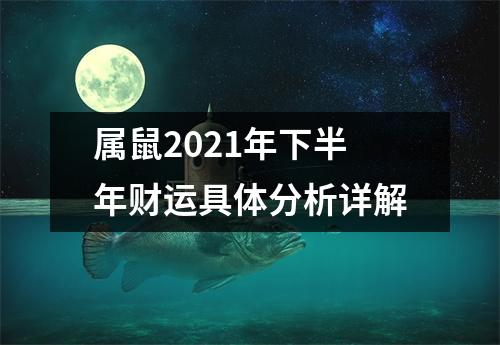 属鼠2025年下半年财运具体分析详解