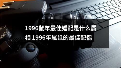 1996鼠年佳婚配是什么属相1996年属鼠的佳配偶