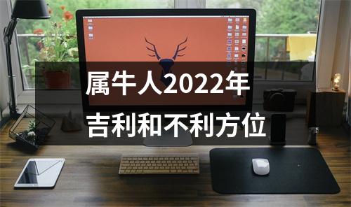 属牛人2022年吉利和不利方位