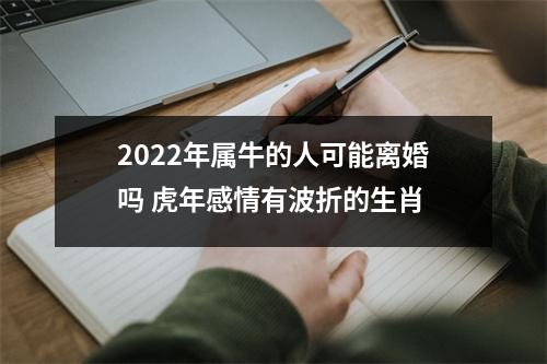 <h3>2025年属牛的人可能离婚吗虎年感情有波折的生肖