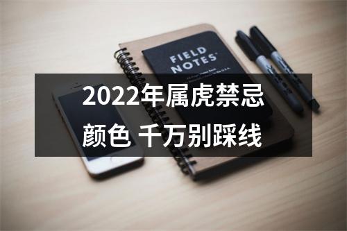 2025年属虎禁忌颜色千万别踩线