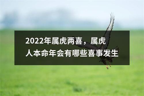 <h3>2025年属虎两喜，属虎人本命年会有哪些喜事发生