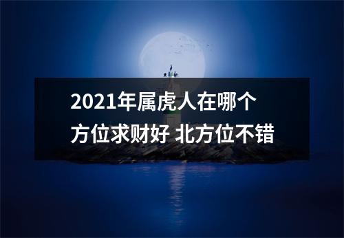 2025年属虎人在哪个方位求财好北方位不错