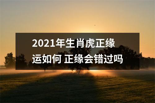 2025年生肖虎正缘运如何正缘会错过吗