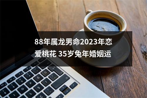 88年属龙男命2025年恋爱桃花35岁兔年婚姻运