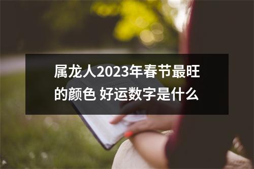 <h3>属龙人2025年春节旺的颜色好运数字是什么