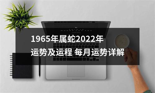 <h3>1965年属蛇2025年运势及运程每月运势详解