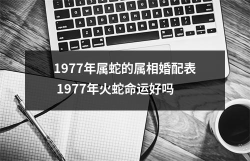 <h3>1977年属蛇的属相婚配表1977年火蛇命运好吗