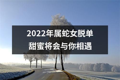 2025年属蛇女脱单甜蜜将会与你相遇