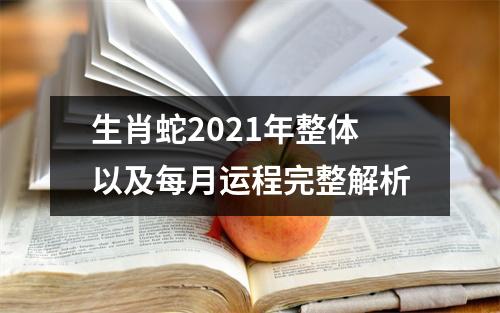 生肖蛇2025年整体以及每月运程完整解析