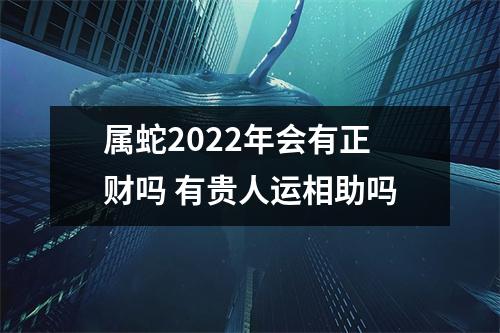 属蛇2025年会有正财吗有贵人运相助吗