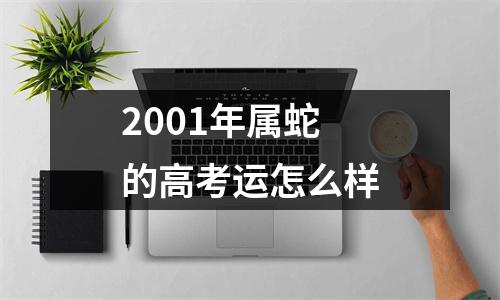 <h3>2001年属蛇的高考运怎么样