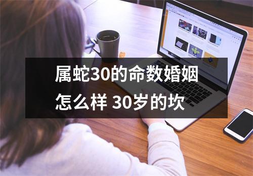 <h3>属蛇30的命数婚姻怎么样30岁的坎