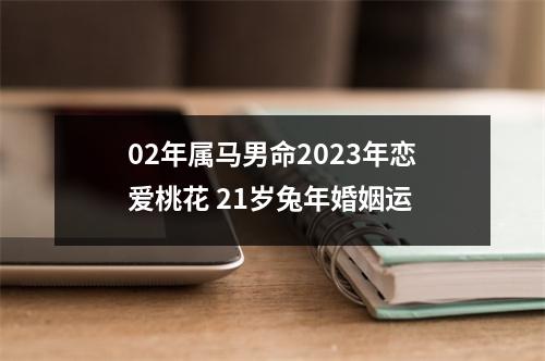 02年属马男命2025年恋爱桃花21岁兔年婚姻运