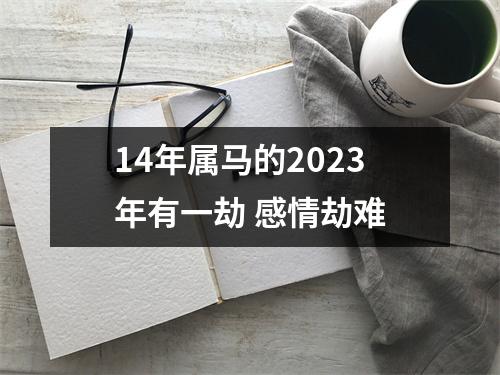 14年属马的2025年有一劫感情劫难