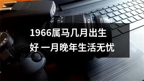 1966属马几月出生好一月晚年生活无忧