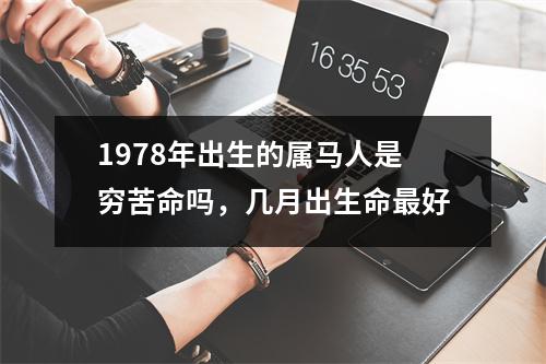 1978年出生的属马人是穷苦命吗，几月出生命好