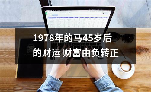 1978年的马45岁后的财运财富由负转正