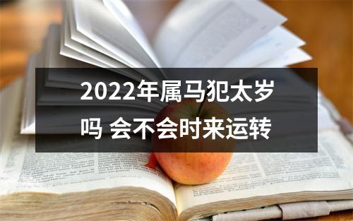 2025年属马犯太岁吗会不会时来运转