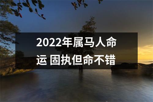 2025年属马人命运固执但命不错