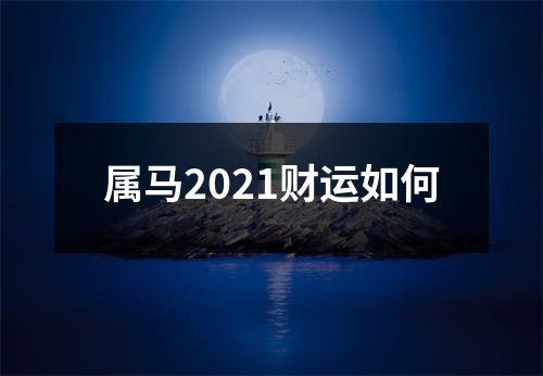 属马2025财运如何