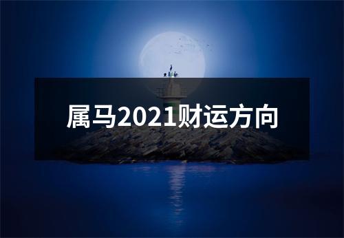 属马2025财运方向