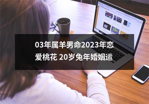 03年属羊男命2025年恋爱桃花20岁兔年婚姻运