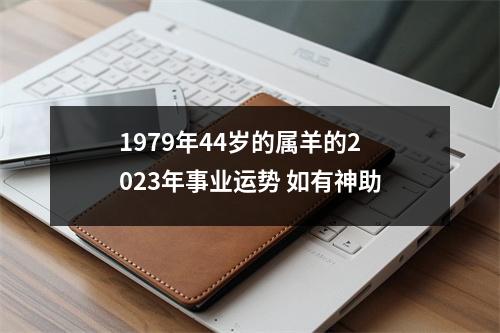 1979年44岁的属羊的2025年事业运势如有神助