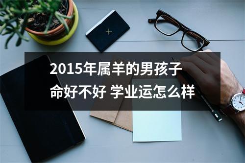 2015年属羊的男孩子命好不好学业运怎么样