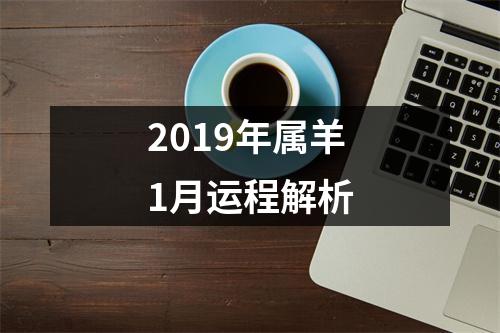 2019年属羊1月运程解析