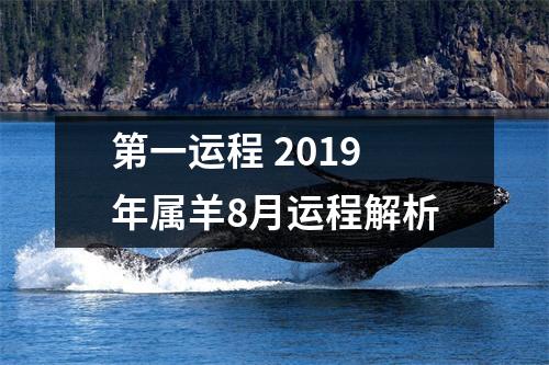 第一运程2019年属羊8月运程解析