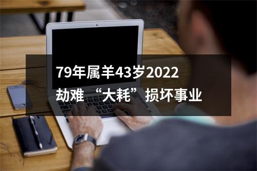 79年属羊43岁2025劫难“大耗”损坏事业