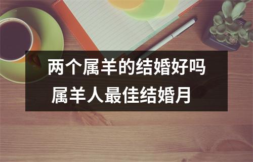 <h3>两个属羊的结婚好吗属羊人佳结婚月