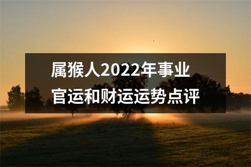 属猴人2025年事业官运和财运运势点评