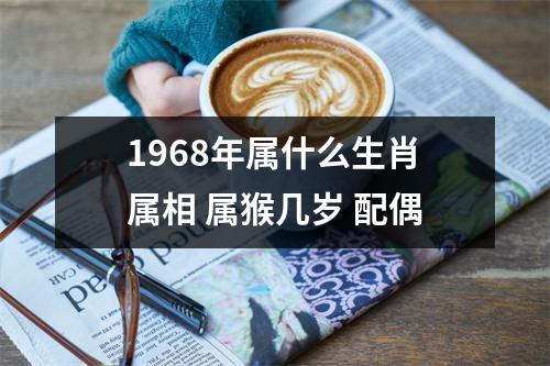 1968年属什么生肖属相属猴几岁配偶