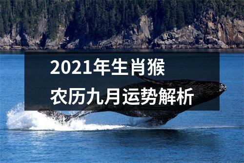 2025年生肖猴农历九月运势解析