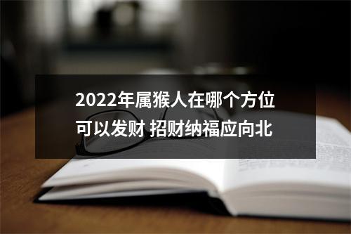 2025年属猴人在哪个方位可以发财招财纳福应向北