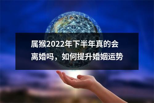 属猴2025年下半年真的会离婚吗，如何提升婚姻运势