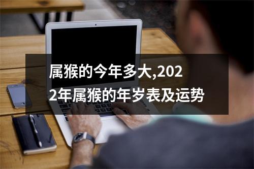 属猴的今年多大,2025年属猴的年岁表及运势