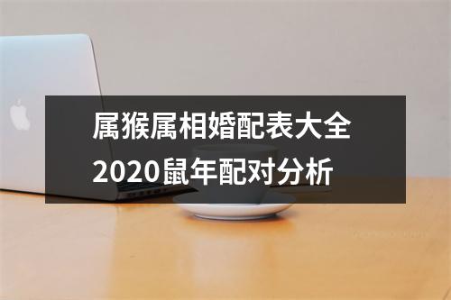 属猴属相婚配表大全2025鼠年配对分析