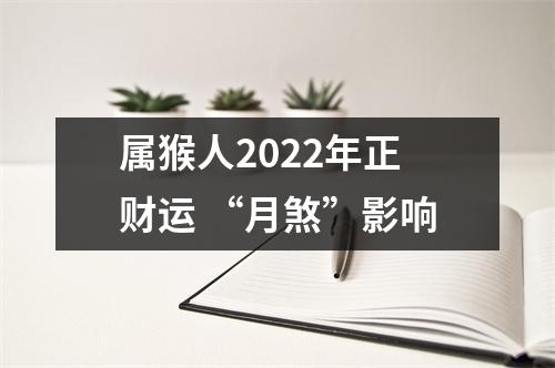 属猴人2025年正财运“月煞”影响