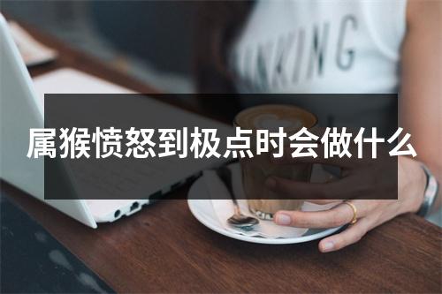 属猴愤怒到极点时会做什么