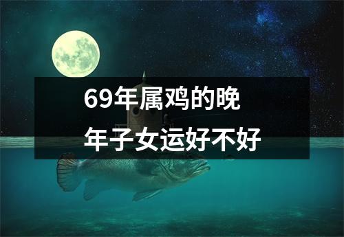 69年属鸡的晚年子女运好不好