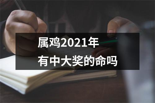 属鸡2025年有中大奖的命吗