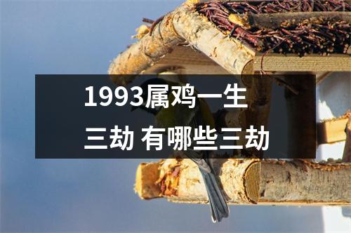 1993属鸡一生三劫有哪些三劫