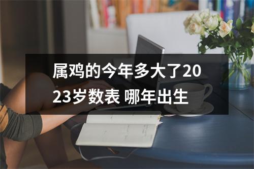 属鸡的今年多大了2025岁数表哪年出生